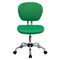 Emma and Oliver Mid-Back Mesh Padded Swivel Task Office Chair with Chrome Base